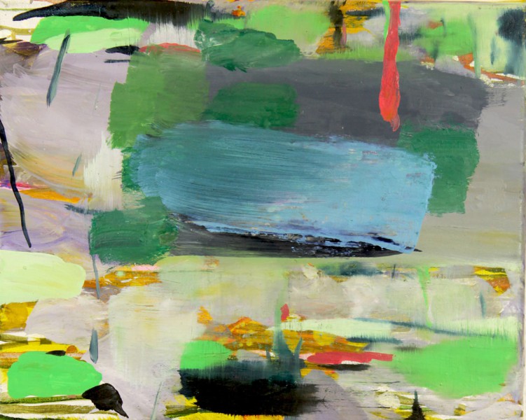 Paysage, 2019, 24x30 cm, l'huile sur toile